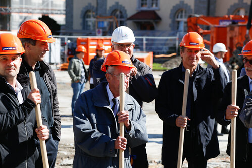 Spatenstich Lindenpark vom 20. September 2017