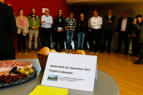 Spatenstich Lindenpark vom 20. September 2017